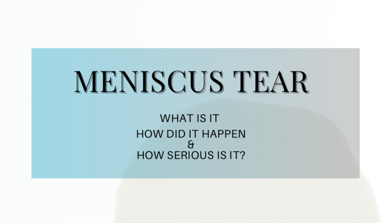 Why do Meniscus Tear?